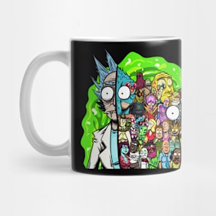 Cute Rick and Morty Mug